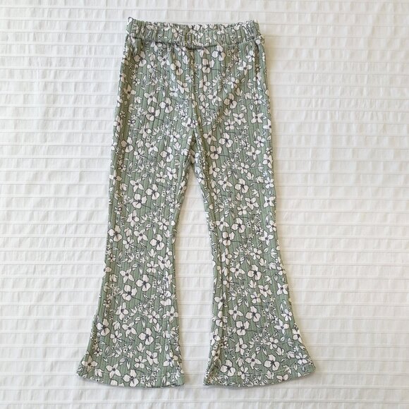 Jessica Simpson Boho Floral Bell Bottoms • 4T - Picture 1 of 3
